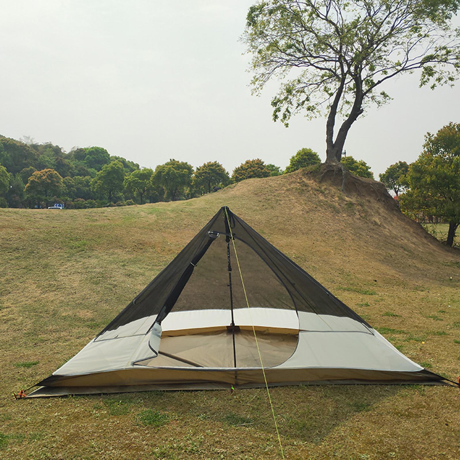 Cheap Goat Tents Lightweight Hot Tent Camping 2 Person Mesh Tent for Travel Climbing Hunting   